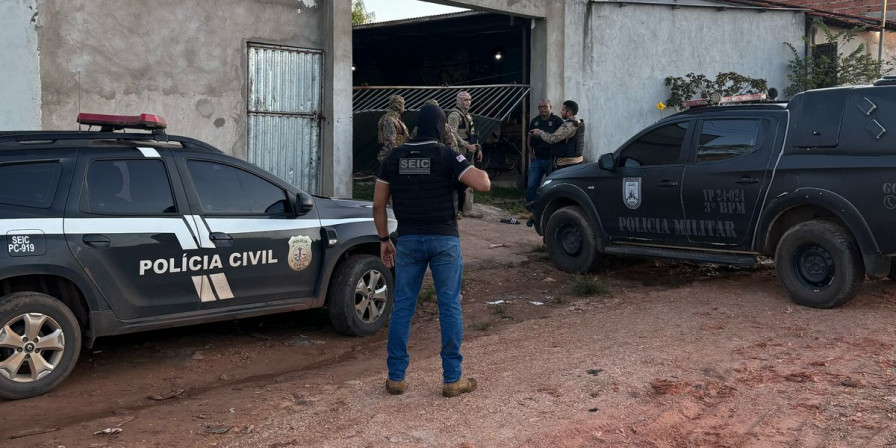 Polícia Civil deflagrou operação em Senador La Rocque. (Divulgação / Polícia Civil do Maranhão)