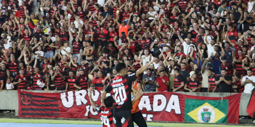 O Flamengo derrotou o Botafogo-PB no Estádio Castelão, em São Luís.