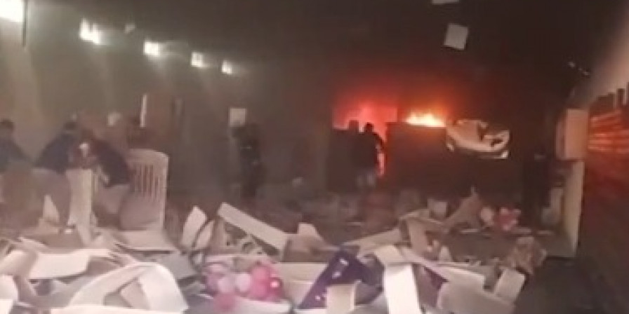Incêndio em loja de Centro do Guilherme ocorreu na sexta-feira (2). (Reprodução / Redes Sociais)