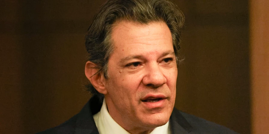 ministro da Fazenda, Fernando Haddad.