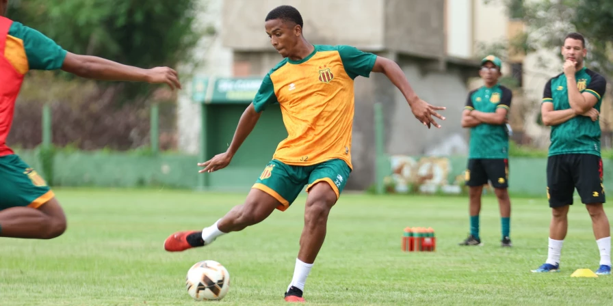 Treino do Sampaio Corrêa.