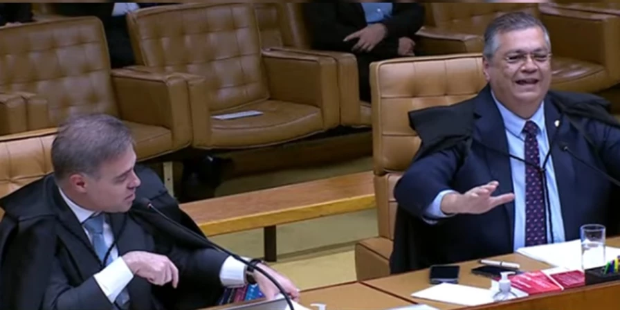 André Mendonça e Flávio Dino, ministros do STF.