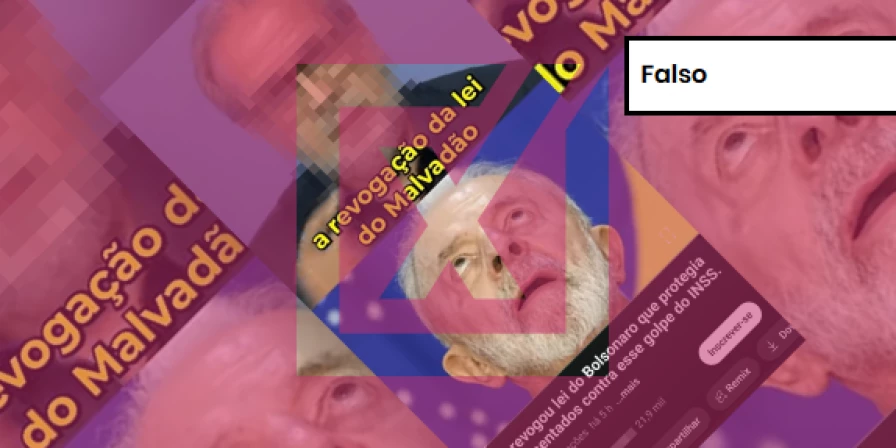 Lula não derrubou lei de combate a fraudes no INSS; norma sancionada por Bolsonaro continua em vigor.