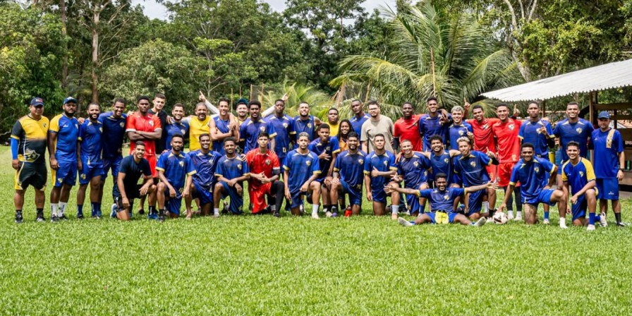 Treino do IAPE. (Richardson Alencar / IAPE FC)