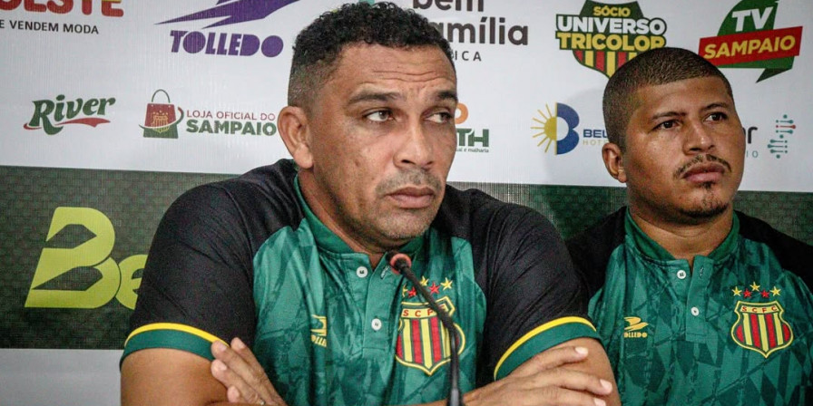 Zé Augusto, técnico do Sampaio Corrêa. (Ronald Felipe / Sampaio Corrêa FC)