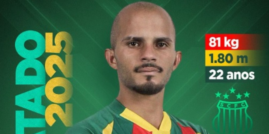 Alécio Gabriel é o novo reforço do Sampaio (Reprodução / Instagram Sampaio Corrêa)