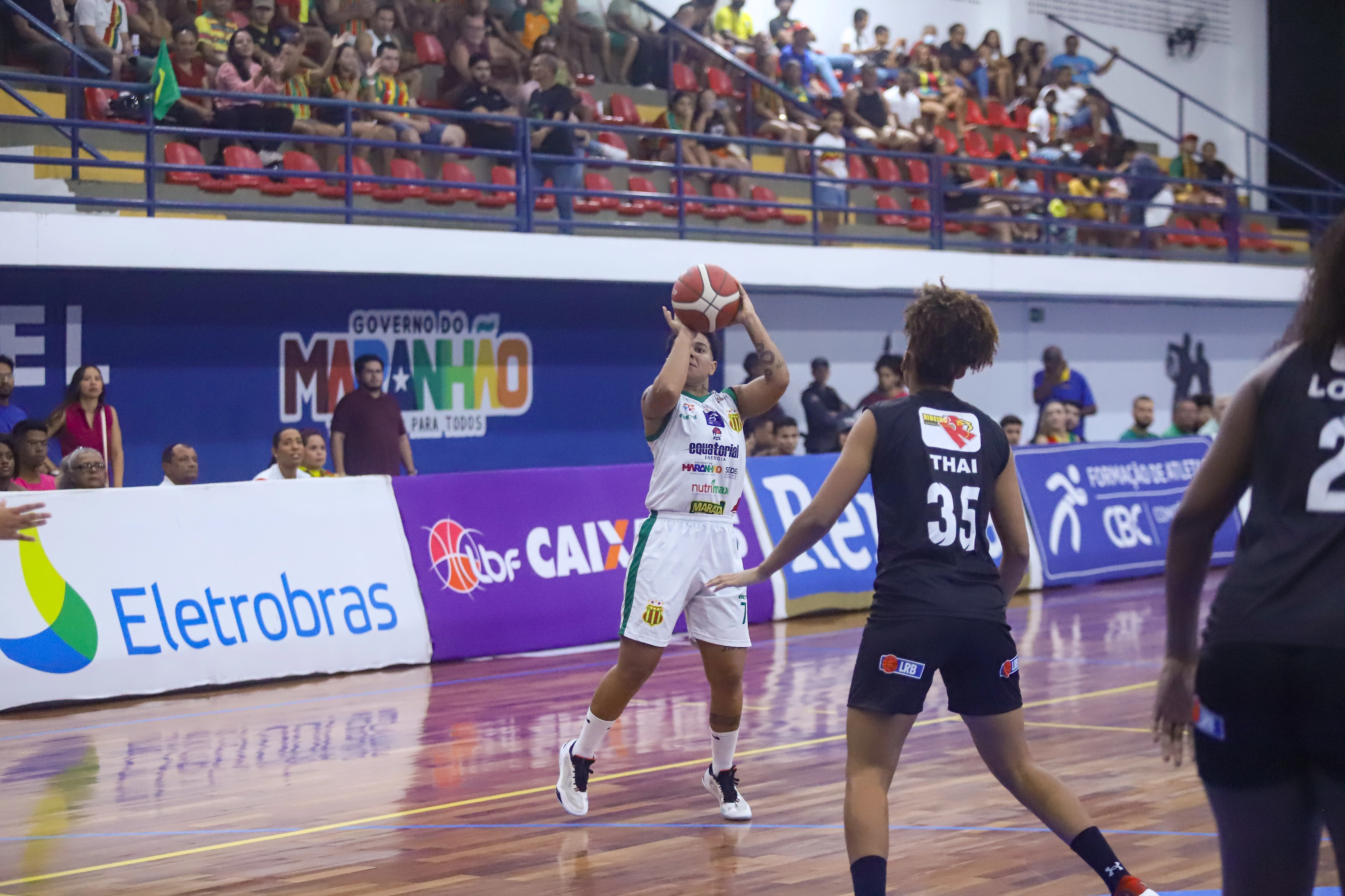 Sampaio Basquete voltou a jogar no Costa Rodrigues ( Foto - João Marcos / Sampaio Basquete)
