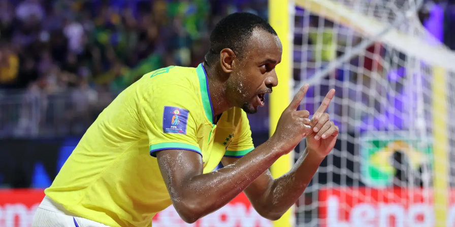 Catarino fez um dos gols da vitória brasileira (Divulgação / FIFA)