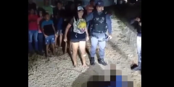 Alzenir Nascimento dos Santos, de 37 anos, foi presa em flagrante no local do crime. (Foto: Reprodução/Redes sociais)