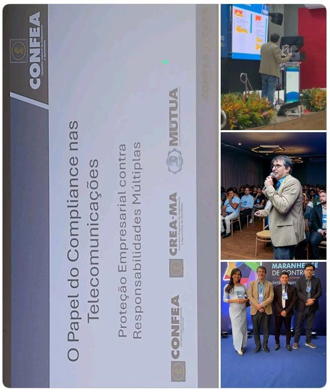 Participação do CREA-MA no NETMEETING 2025, 50º CINASE e no Encontro Maranhense de Controle