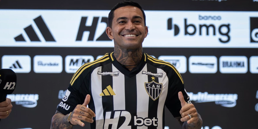 Dudu, atacante do Atlético-MG.
