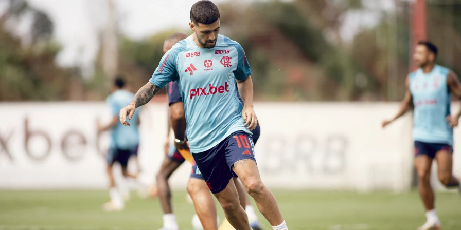 Treino do Flamengo.