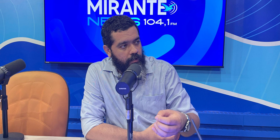Dayvyd Ennemann, convidado da edição desta terça-feira (13) do programa Ponto Final (Adson Mendes/Mirante News FM)