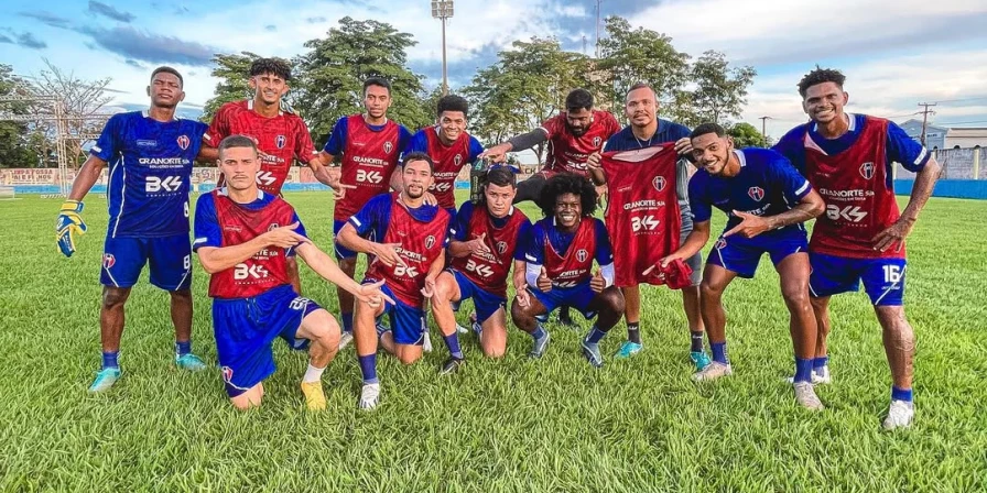 Treino do Maranhão Atlético.