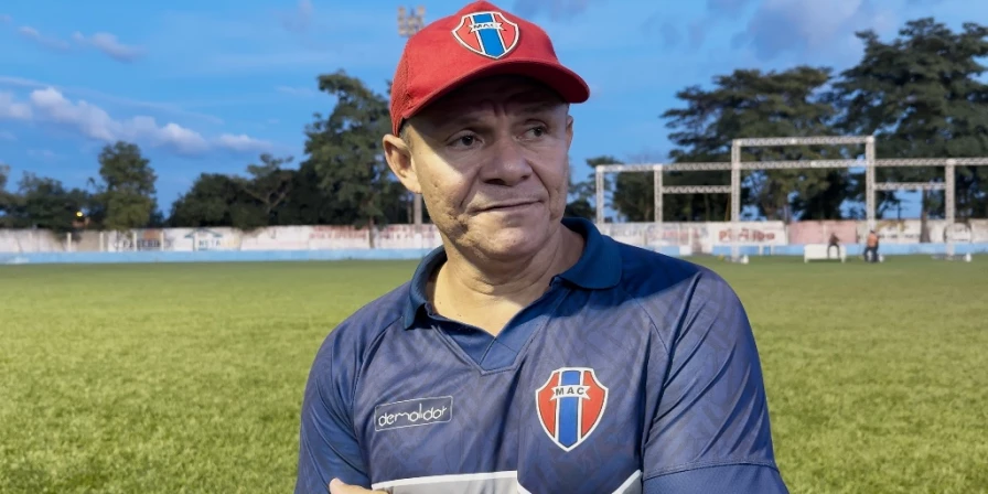 Marcinho Guerreiro, técnico do Maranhão Atlético.