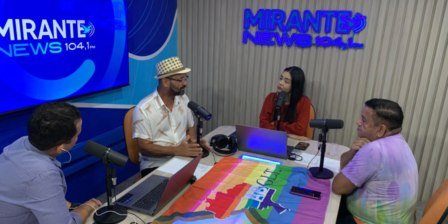 Betinho Lima e Junior Azevedo, convidados da edição desta quinta-feira (15) do programa Atualidades (Adson Mendes/Mirante News FM)