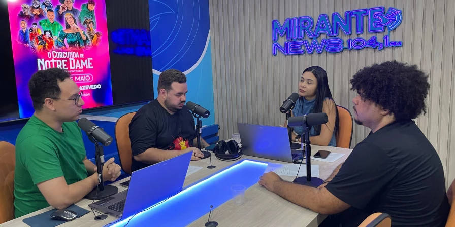 Vinicius Dominici e Fernando Filho, convidados da edição desta sexta-feira (16) do programa Atualidades
