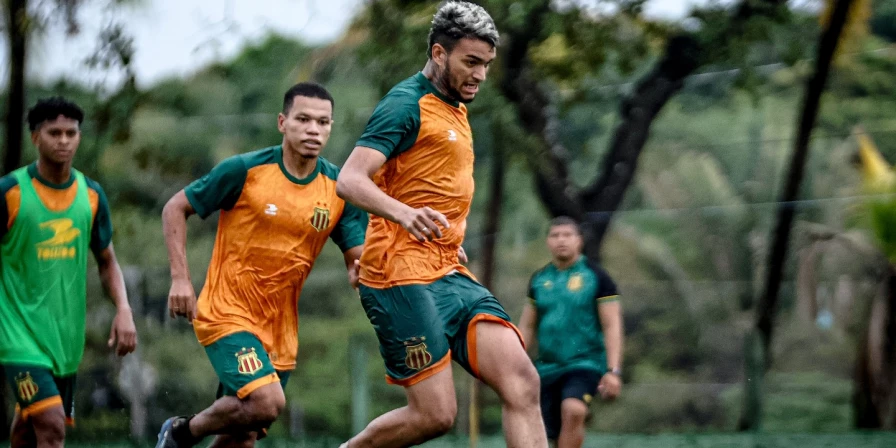 Treino do Sampaio Corrêa.