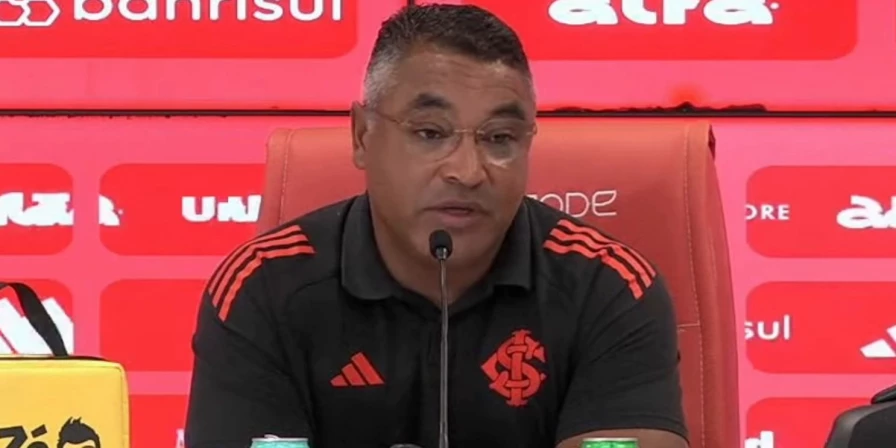 Roger Machado, técnico do Internacional.
