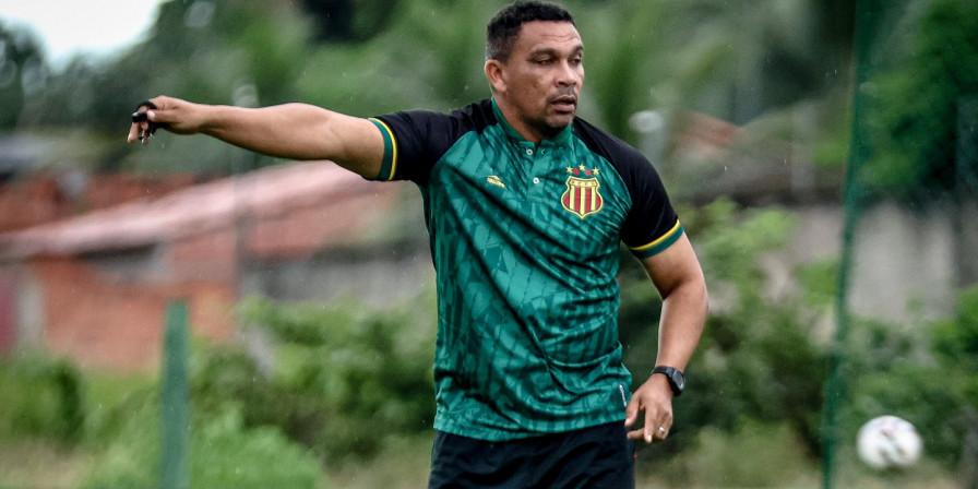Zé Augusto, técnico do Sampaio Corrêa. (Ronald Felipe / Sampaio Corrêa FC)