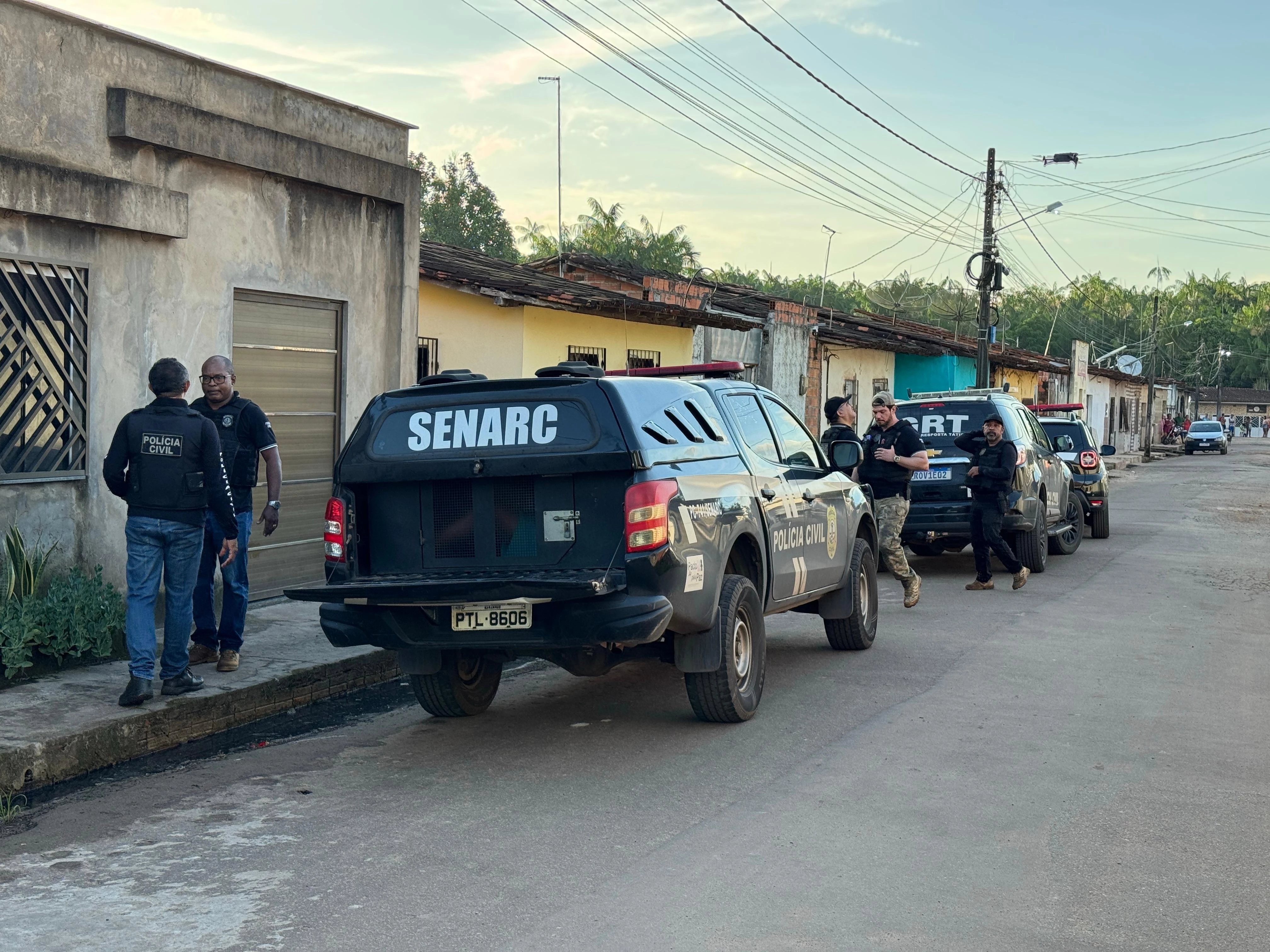 Segundo informações da Polícia Civil, a operação segue em andamento. (Foto: Divulgação/PC-MA)