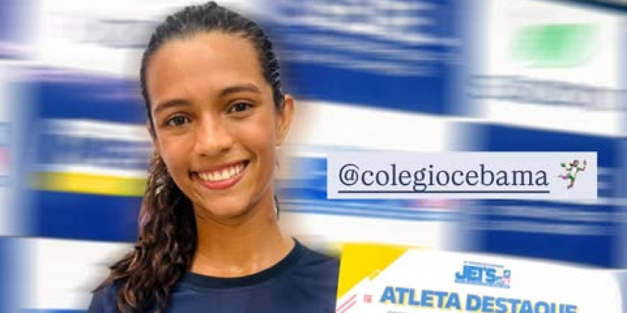 Rayssa Leal teve excelente desempenho em torneio de handebol em Imperatriz. (Reprodução / Redes Sociais)