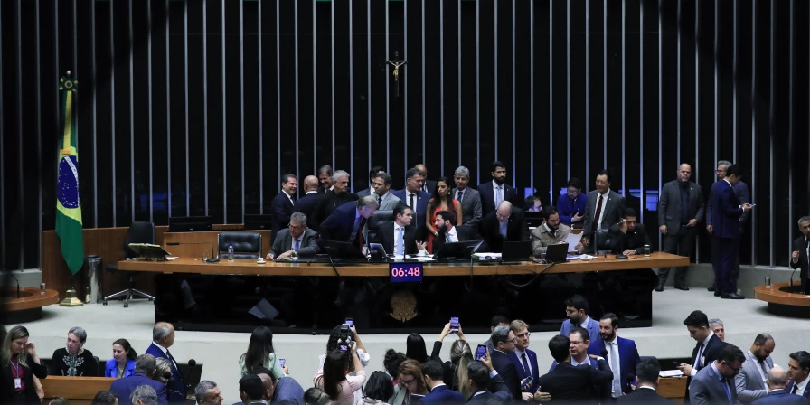 Câmara dos Deputados, em Brasília.