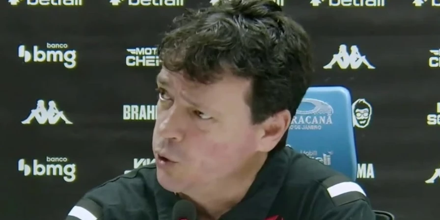 Fernando Diniz, técnico do Vasco.