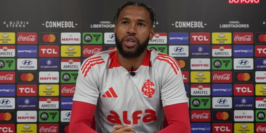 Wesley, atacante do Internacional.