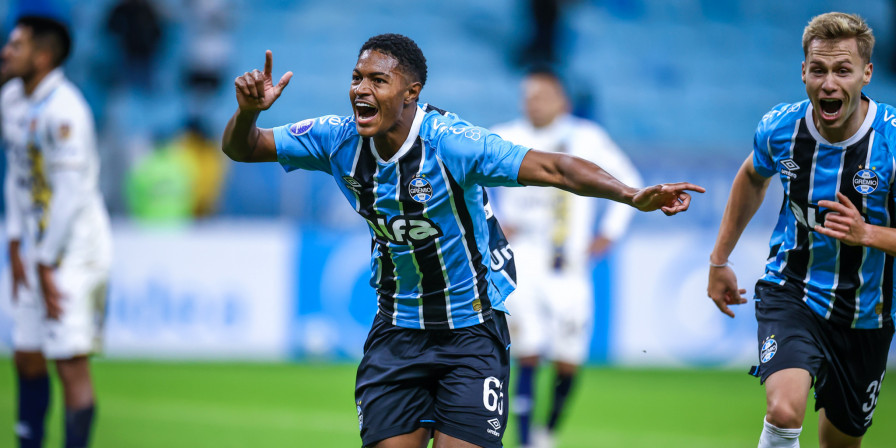 O Grêmio derrotou o Sportivo Luqueño pela fase de grupos da Copa Sul-Americana. (Lucas Uebel / Grêmio FBPA)
