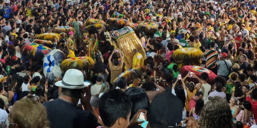 Boi de Maracanã contagia público que participou da Festança Junina no Ceprama