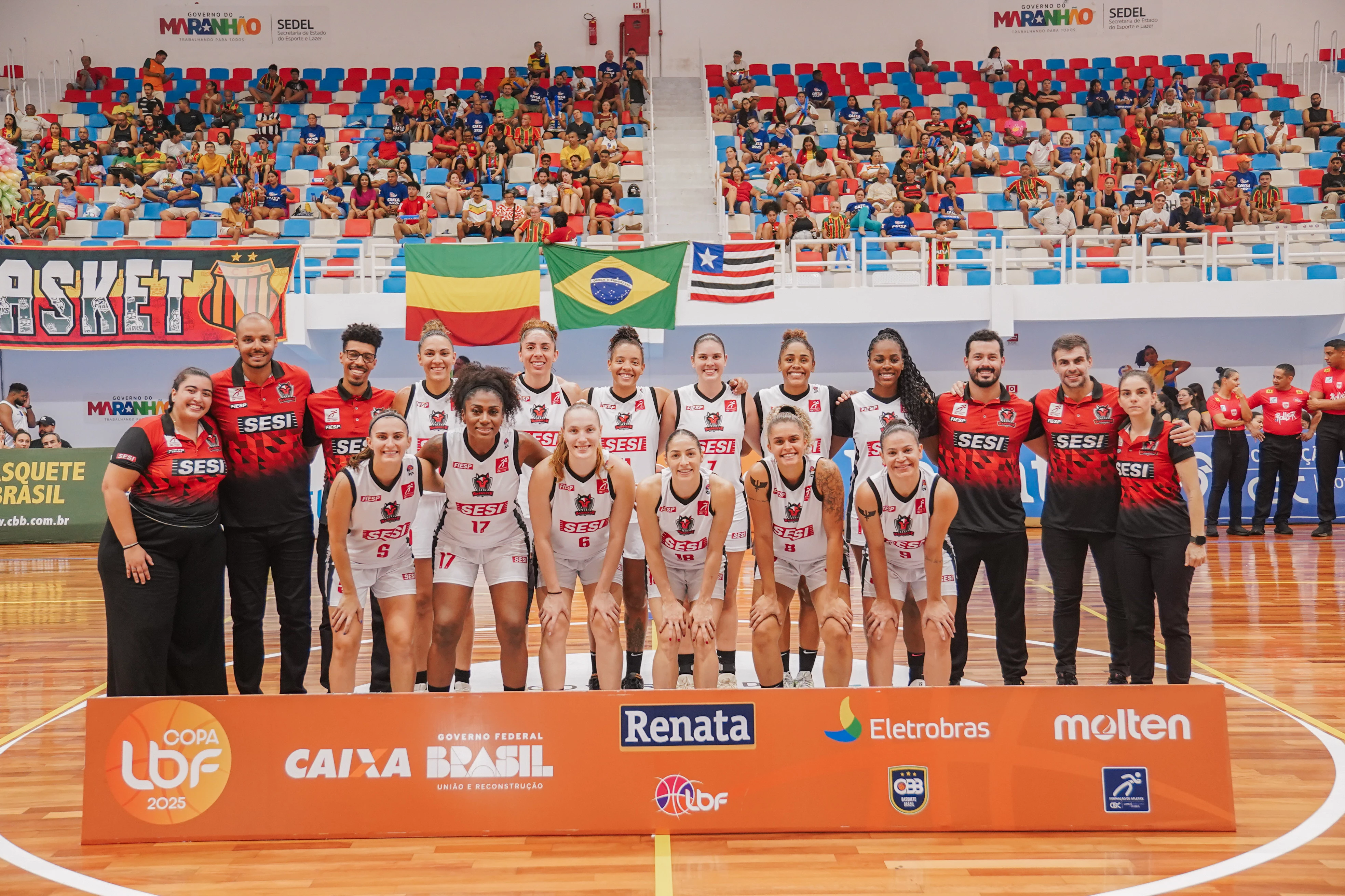 SESI Araraquara é bicampeão da Copa LBF 2025 ( Foto - Edwin Coutinho/LBF)