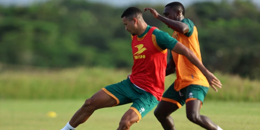 Treino do Sampaio Corrêa.
