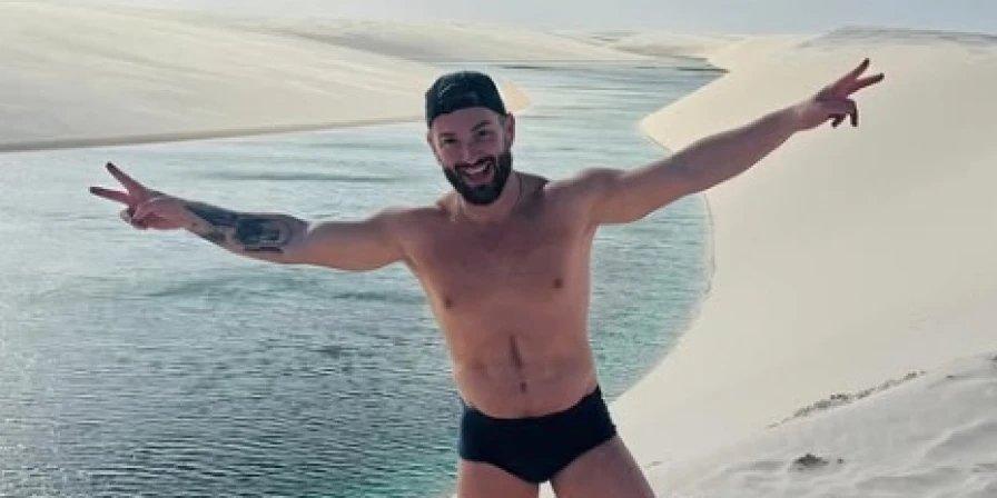 Diego Hypolito exibiu fotos em suas redes sociais