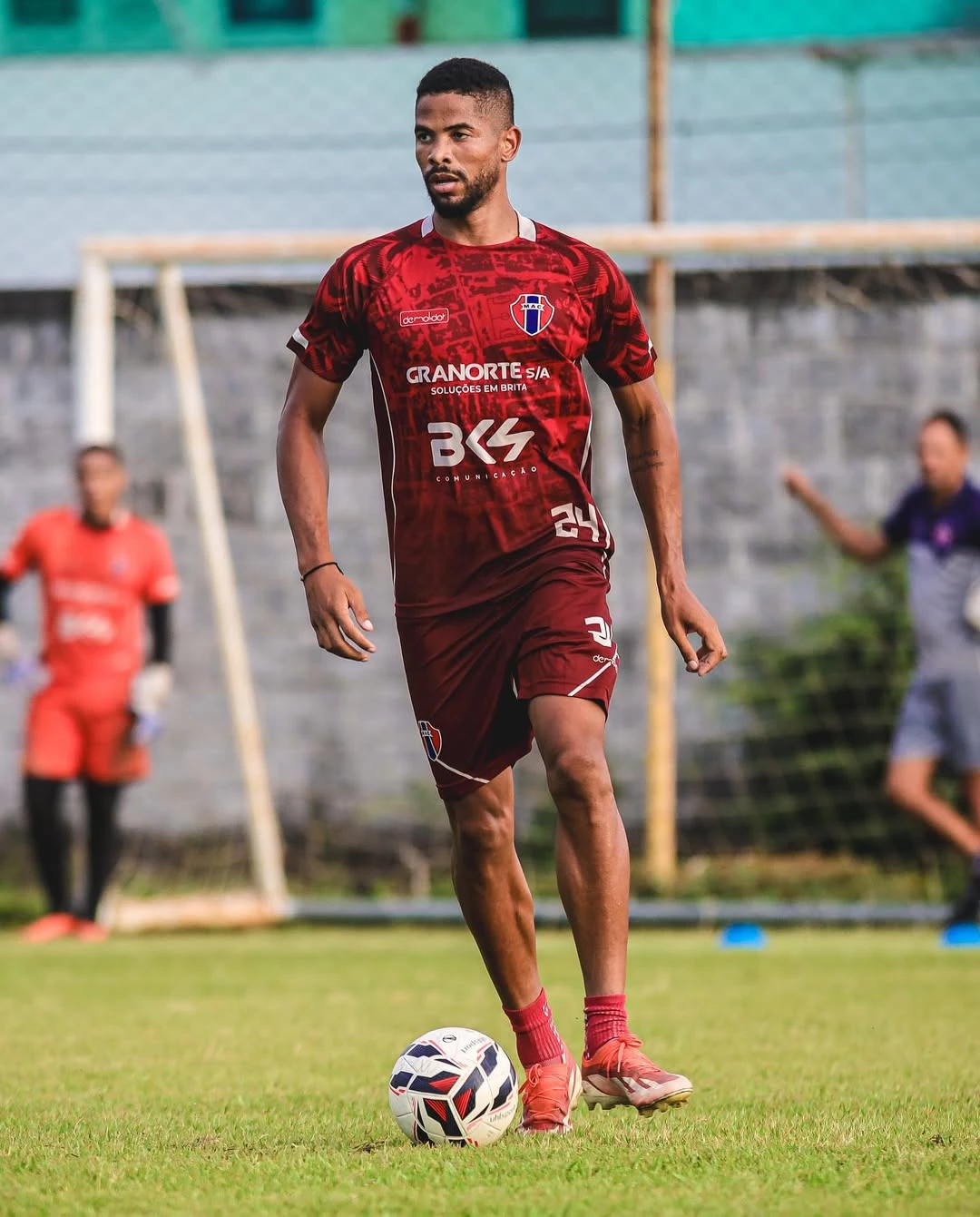 Keven será titular, segundo Marcinho Guerreiro, contra o Iguatu (CE) - Crédito: Iury Oliveira