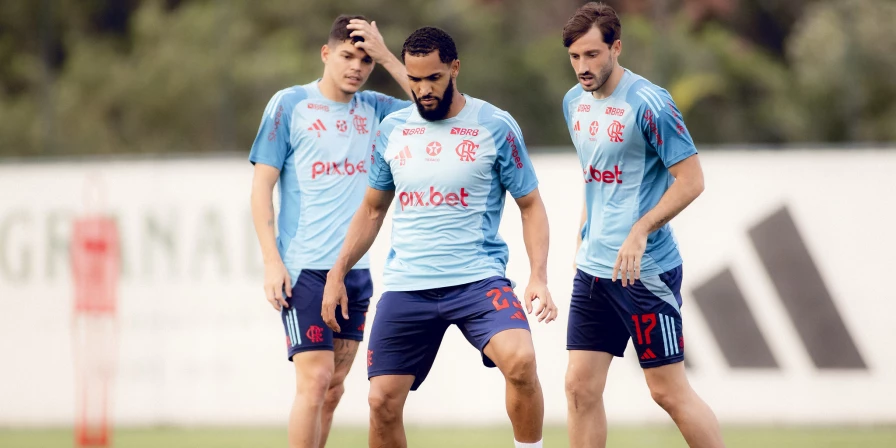 Treino do Flamengo.