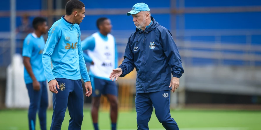 Treino do Grêmio.
