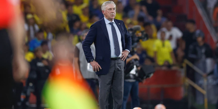 Carlo Ancelotti, técnico da Seleção Brasileira.