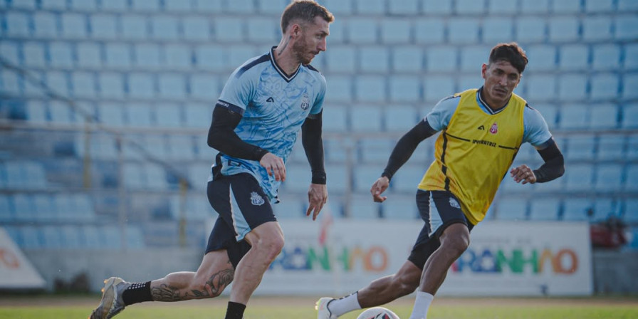 Treino do Imperatriz. (Gabriel Dias / Sociedade Imperatriz de Desportos)