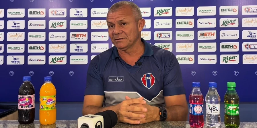Marcinho Guerreiro, técnico do Maranhão Atlético.