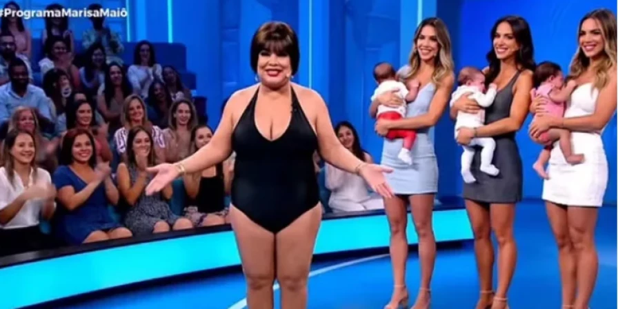 Marisa Maiô: a nova estrela da internet é uma apresentadora feita de IA.