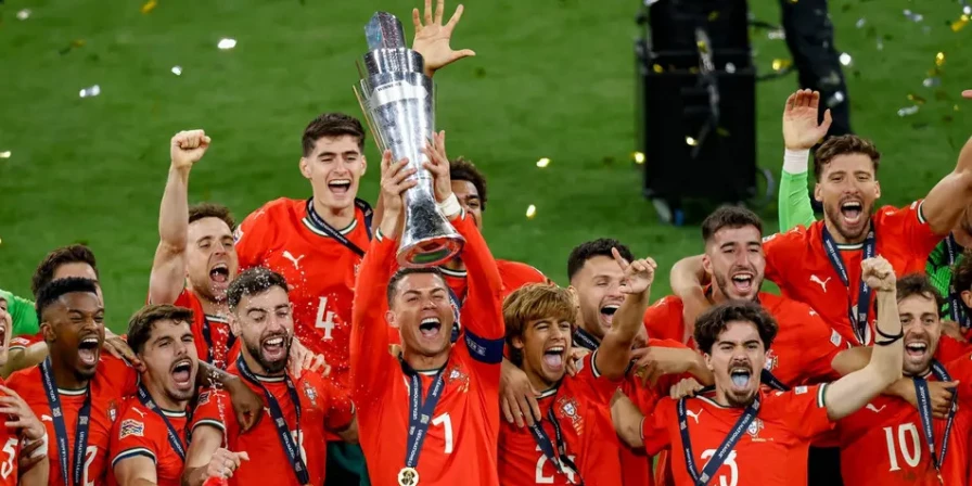 Líder e capitão da equipe, CR7 foi importante para garantir a igualdade no segundo tempo