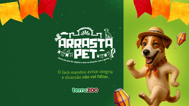Arrasta Pet Terra Zoo. Foto: Divulgação