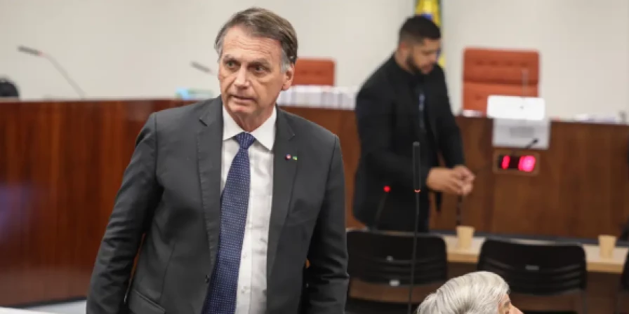 Ex-presidente Jair Bolsonaro.