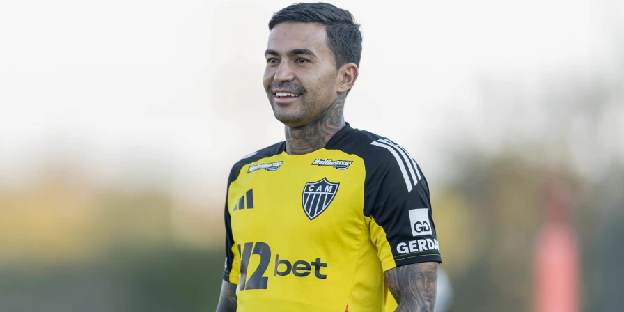 Dudu, atacante do Atlético-MG.