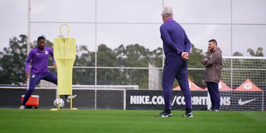 Treino do Corinthians.