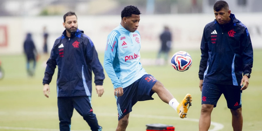 Treino do Flamengo.