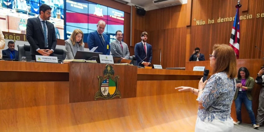 Helena Duailibe tomou posse na Assembleia Legislativa do Maranhão