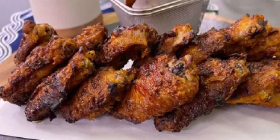 Tulipa crocante na air fryer.