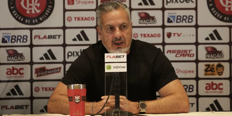 José Boto, diretor de futebol do Flamengo.